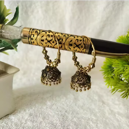 Flossy Vintage Hoop Jhumkhas
